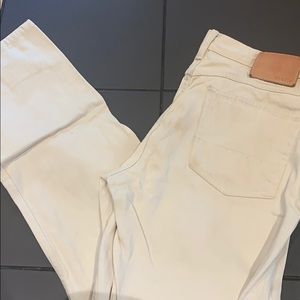 Gustin Off White Straight Leg Jean 32x28